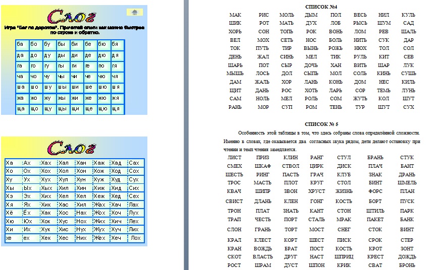 Картинки слоги слияние для первоклассников