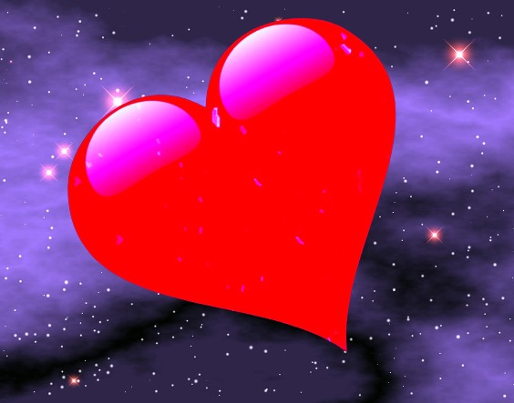 Сердечко, космос, звезды - Сценка на праздник "Если бы у меня была любовь к тебе"